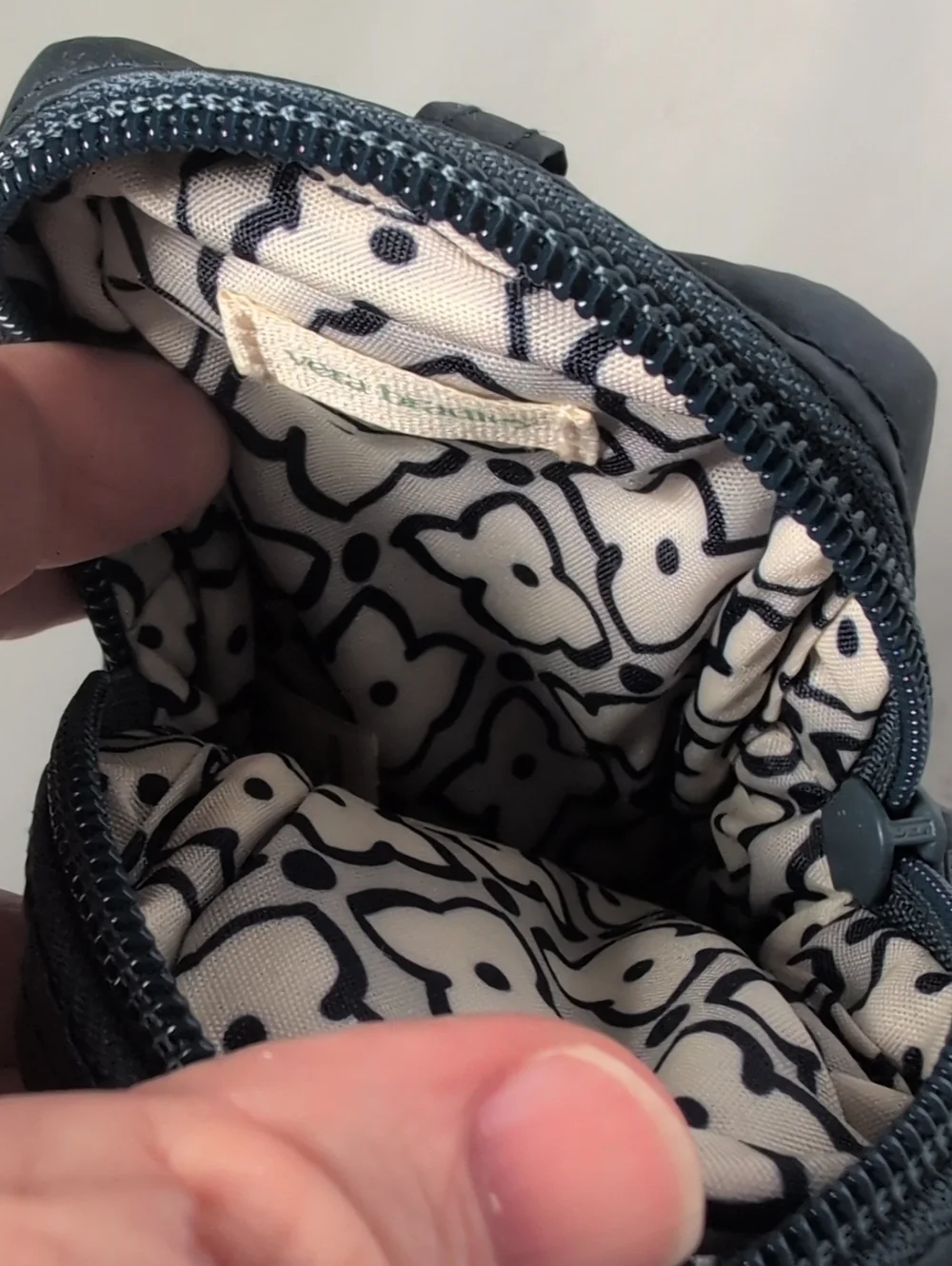 Vera Bradley Outlet Pouch Key Chain in Peacoat Blue Ultralight